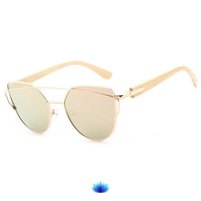 Load image into Gallery viewer, Cat Eye Bamboo Sunglasses
