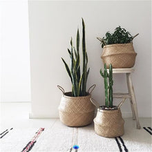 Load image into Gallery viewer, Handmade Rattan Storage Baskets