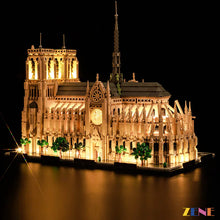 Load image into Gallery viewer, Light Kit for Notre Dame de Paris LEGO #21061
