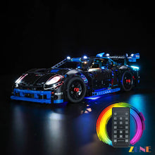 Load image into Gallery viewer, Light Kit for LEGO Porsche GT4 e-Performance Race Car #42176