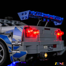 Load image into Gallery viewer, Light Kit for LEGO Furious Nissan Skyline GT-R (R34) Car #42210