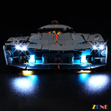Load image into Gallery viewer, Light Kit for Koenigsegg Jesko Absolut Hypercar #42173 #42184 LEGO