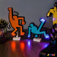 Load image into Gallery viewer, Light Kit for LEGO Dancing Figures #31216 Art Keith Haring
