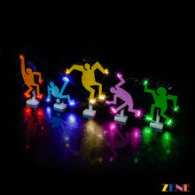 Load image into Gallery viewer, Light Kit for LEGO Dancing Figures #31216 Art Keith Haring