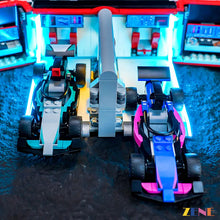 Load image into Gallery viewer, Light Kit for LEGO City F1 Garage Mercedes-AMG Alpine Cars #60444
