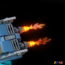 Load image into Gallery viewer, LEGO Flying Moon Car Light Kit for #40789