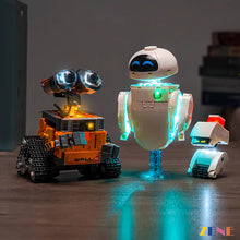 Load image into Gallery viewer, LEGO WALL-E and EVE Light Kit for #43279