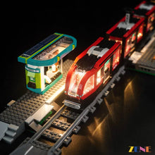 Load image into Gallery viewer, Light Kit for LEGO Downtown Streetcar and Station #60423