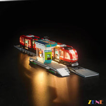 Load image into Gallery viewer, Light Kit for LEGO Downtown Streetcar and Station #60423