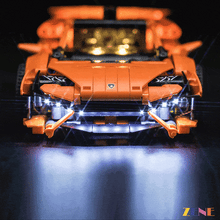 Load image into Gallery viewer, Light Kit for LEGO Lamborghini Huracán Tecnica Orange #42196