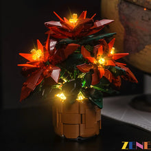 Load image into Gallery viewer, Light Kit for LEGO Poinsettia Flower 10370