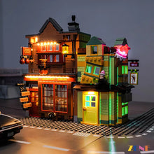 Load image into Gallery viewer, Light Kit for LEGO Quality Quidditch Supplies &amp; Ice Cream Parlour #76452