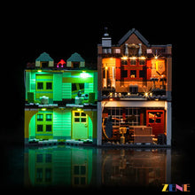 Load image into Gallery viewer, Light Kit for LEGO Quality Quidditch Supplies &amp; Ice Cream Parlour #76452