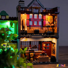 Load image into Gallery viewer, Light Kit for LEGO Quality Quidditch Supplies &amp; Ice Cream Parlour #76452