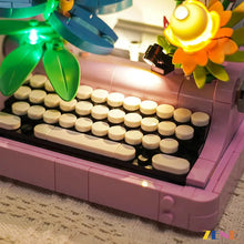 Load image into Gallery viewer, Light Kit for LEGO Typewriter with Flowers #31169