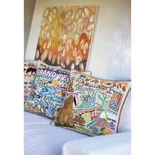 Load image into Gallery viewer, Zion Hand-Embroidered Pillow