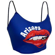 Load image into Gallery viewer, University of Arizona Lips Spaghetti Tank