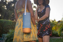 Load image into Gallery viewer, Malbec Insulated Canvas and Willow Wine Bottle Basket