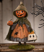 Load image into Gallery viewer, Smiling Susie Pumpkin | Halloween Decor | Bethany Lowe